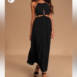 LuLu’s Cutout Maxi Dress